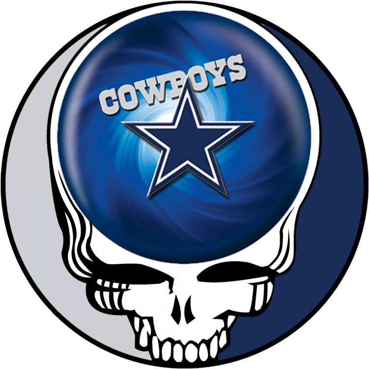 Dallas Cowboys skull logo DIY iron on transfer (heat transfer)